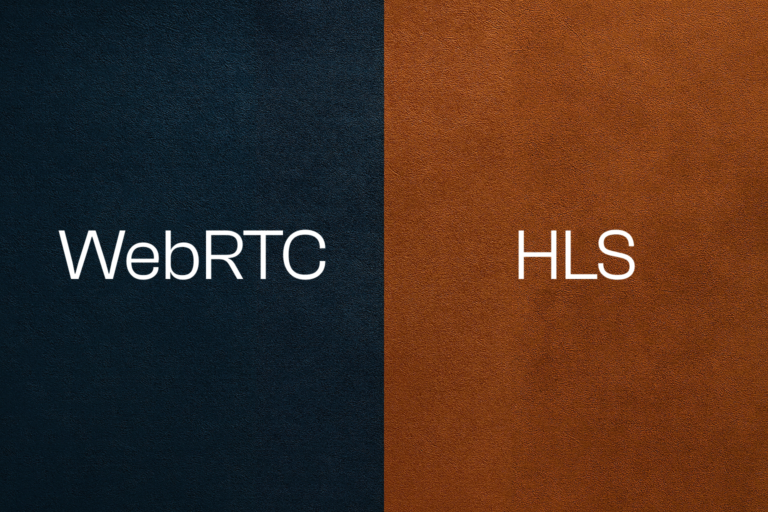 5 Factors in Choosing WebRTC vs HLS
