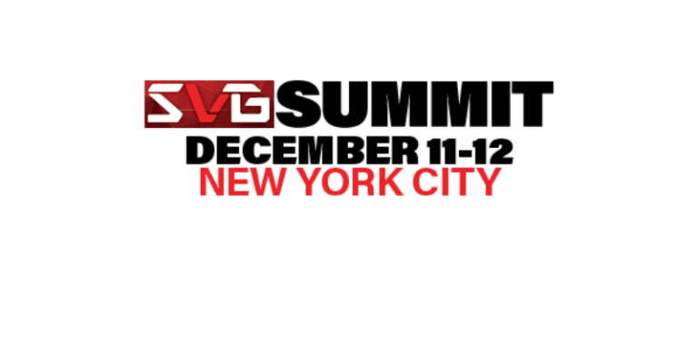 Join us at the 2023 SVG Summit in NYC