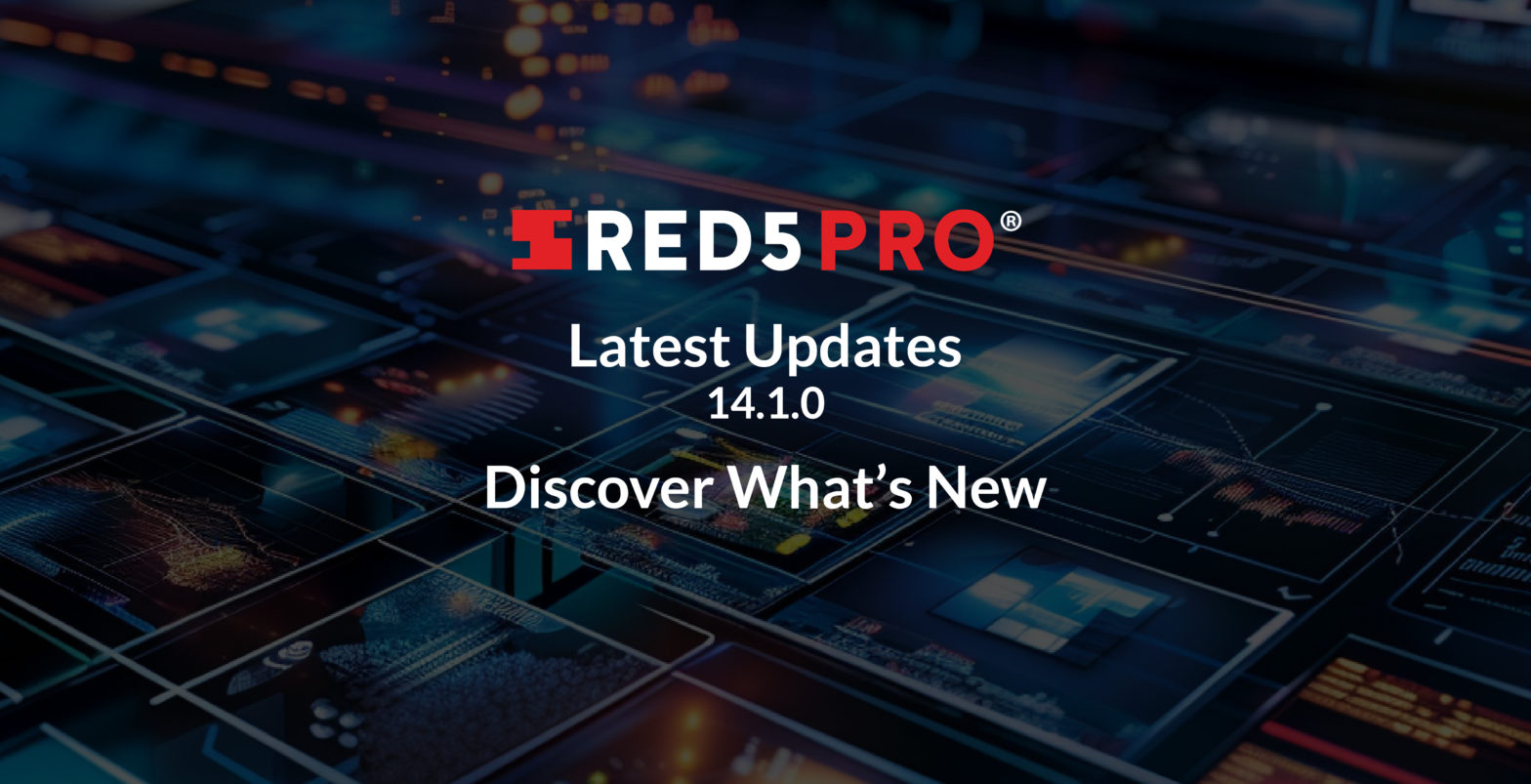 what’s new in red5 pro 14.1.0? h.265 transcoding to h.264