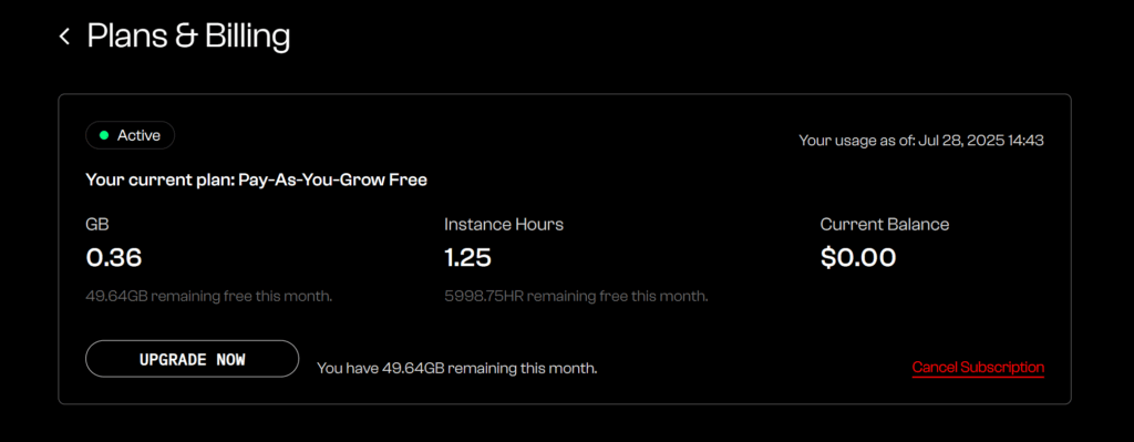 red5 cloud bandwidth usage tool