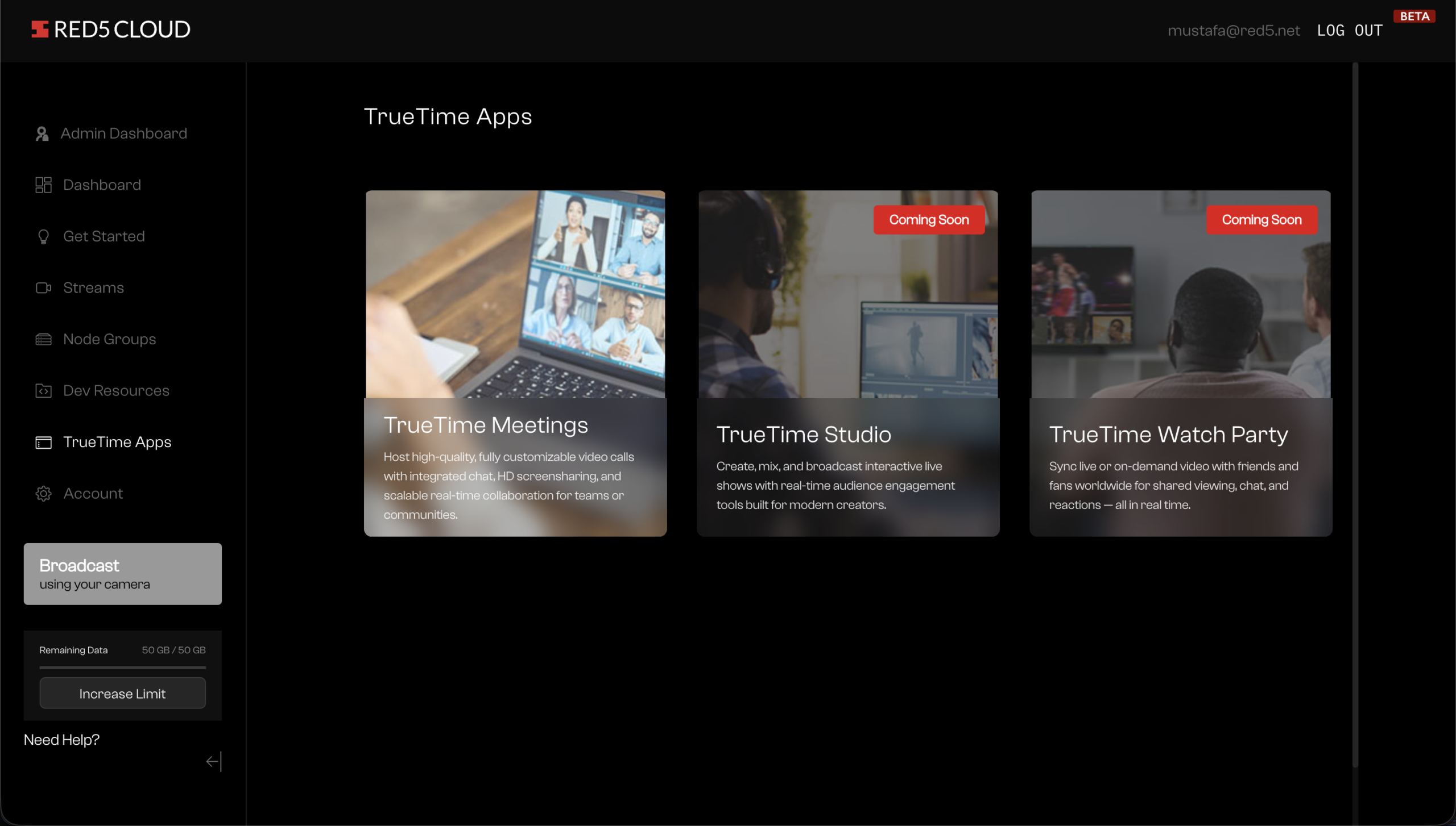 truetime apps sidebar
