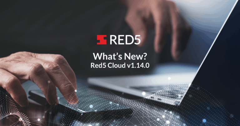 What’s New In Red5 Cloud v1.14.0? Analytics Dashboard, HLS Support, Video Player Update, CORS Configuration, And More! 
