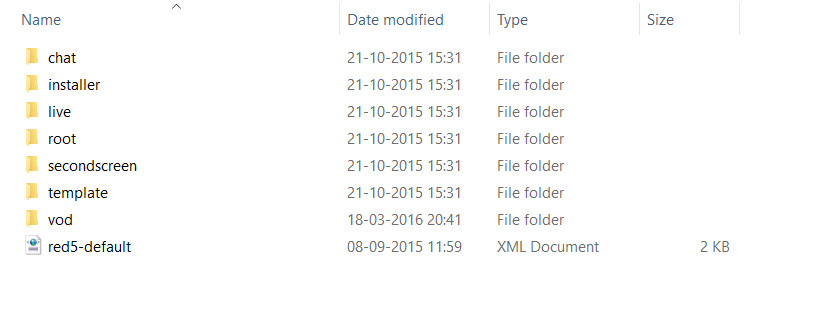 Red5 Pro / webapps