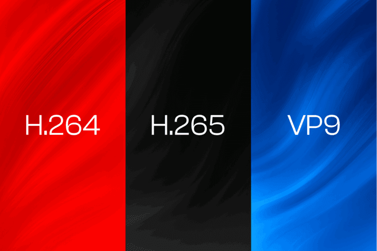 H.264 vs H.265 vs VP9. How to Choose the Right Codec in 2025?