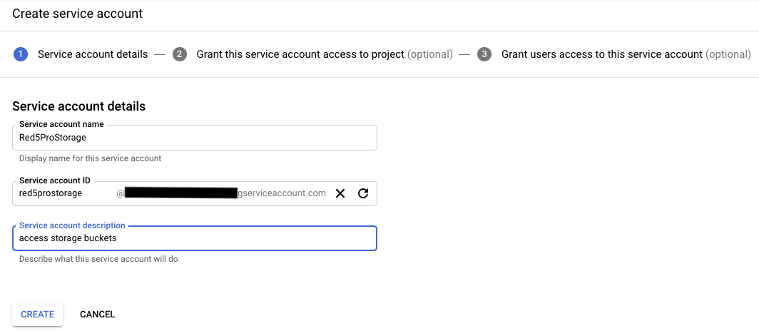 createserviceaccount