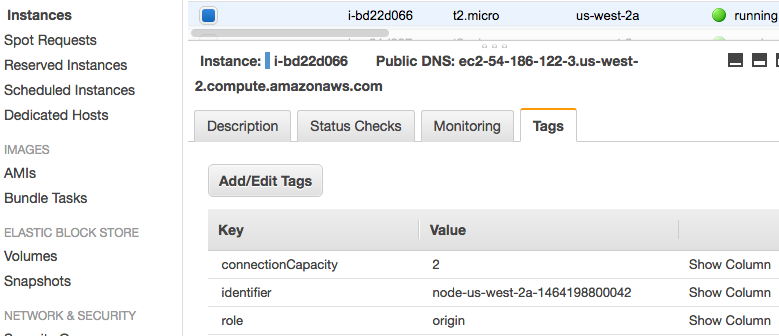 instancetags