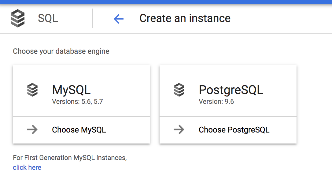 sql setup