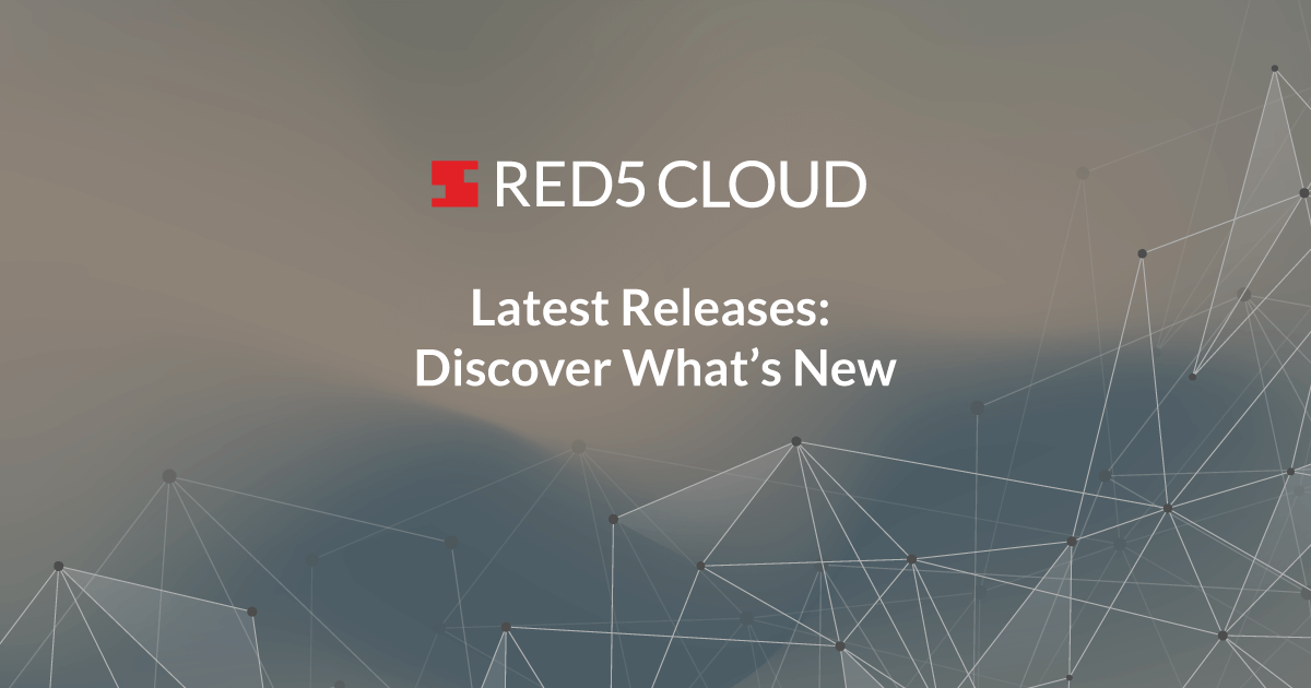 Red5 Cloud 1.2.0, 1.2.1, 1.2.2