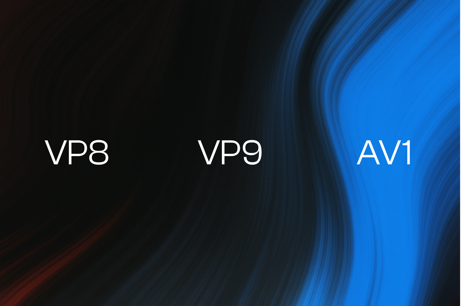 av1 vs vp9 vs vp8