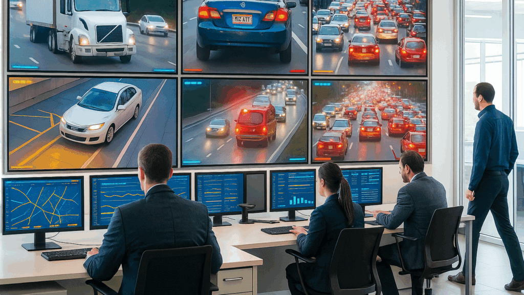 Traffic flow monitoring software