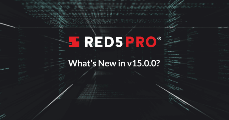 What’s New In Red5 Pro v15.0.0? Conference API, SRT Egress and Hyper-V Support, SimpleAuth Plugin Update, Image Overlays Support in Mixer, And More!