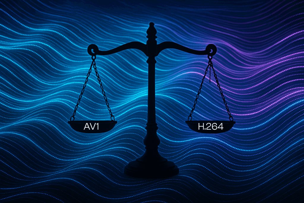 choose between AV1 and AVC